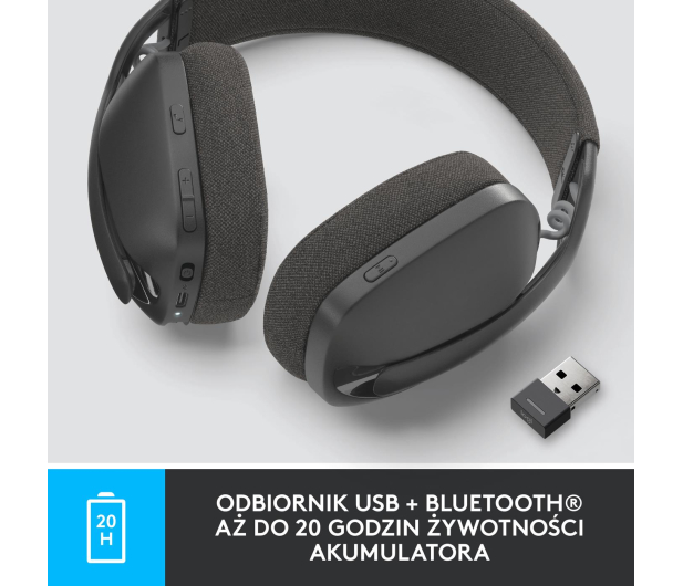 LOGITECH ZONE 125 Graphite - 1044996 - zdjęcie 4